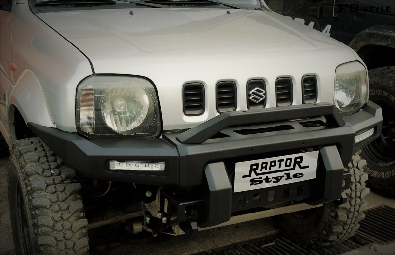 Bare Raptor 4x4, fata si spate