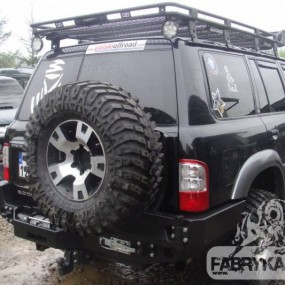 Bara spate cu suport troliu F4x4 Nissan Patrol Y61