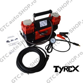 Compresor aer cu doua motoare Tyrex 300 L/min