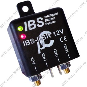 Sistem de gestionare a incarcarii pentru 2 baterii IBS - DBR 12V