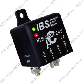 Sistem de gestionare a incarcarii pentru 2 baterii IBS - DBR 24 V