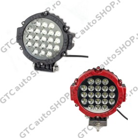 Proiector LED 63W Spot Negru sau Rosu