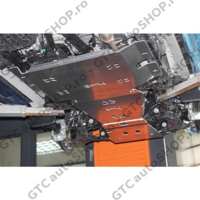 Scut motor aluminiu M4x4 Toyota Hilux Revo