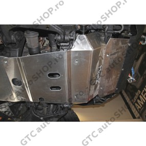 Scut motor aluminiu M4x4 Toyota Hilux Vigo, bara metal