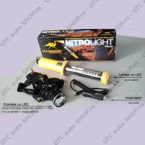 Kit ARB Nitro Light - lampa de lucru si lanterna frontala