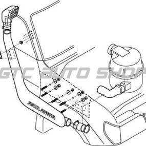 Snorkel Safari Land Cruiser LC90