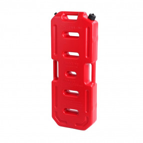 Canistră din plastic cu supapă de aerisire și furtun flexibil de turnare inclus, roșu, 20L, Emd4x4