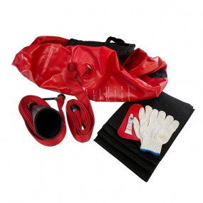 Cric pneumatic 4t (4000kg), roșu, Emd4x4