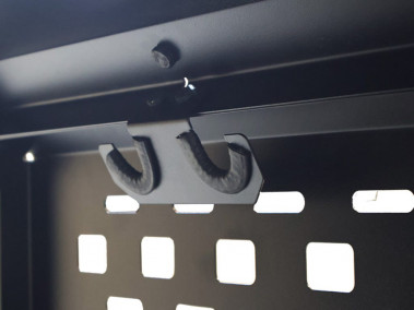 Set glisieră pentru frigider și cușcă de protectie - Mărime medie