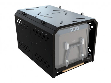 Set glisieră pentru frigider și cușcă de protecție - Marime mare