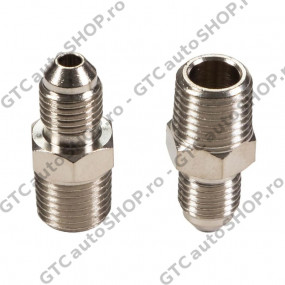 Racord adaptor ARB 1/4 NPT(M) - JIC-4(M), set doua bucati