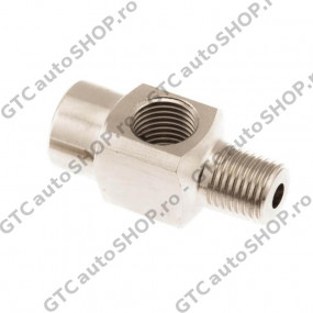 Racord adaptor T ARB 1/4 NPT (M/F/F), set doua bucati