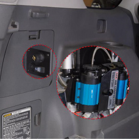 Kit montare compresor ARB in portbagaj Land Cruiser 150