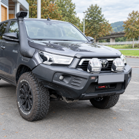 Bară față ARB SmartBar StealthBar cu suport troliu Hilux Revo 2021+
