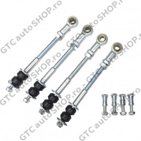 Bielete antiruliu reglabile set fata-spate Nissan Patrol Y60