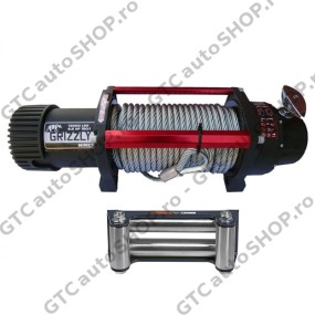 Troliu Grizzly Winch 13000 cablu otel