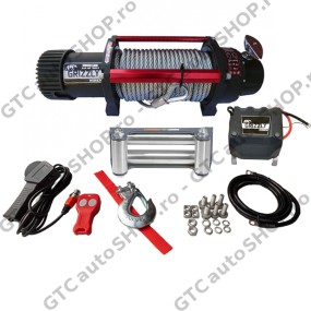 Troliu Grizzly Winch 9500 cablu otel