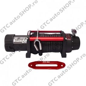 Troliu Grizzly Winch 9500 cablu sintetic