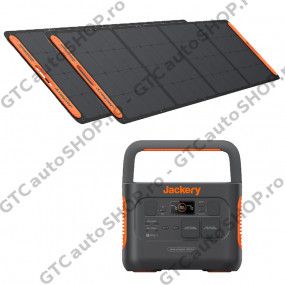 Set Statie electrica Jackery Explorer 1000 PRO + Doua panouri solare Jackery SolarSaga 200W