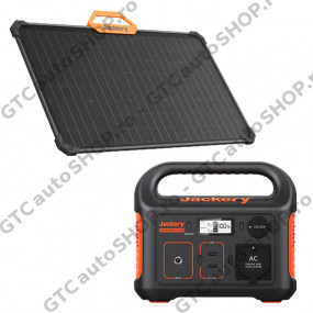 Set Statie electrica Jackery Explorer 240 + Panou solar Jackery SolarSaga 80W