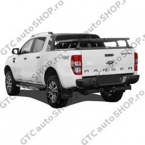 Portbagaj aluminiu bena cu inchidere Roll Top Ford Ranger Wildtrak/Raptor 2012-2022 Front Runner