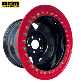 Janta cu beadlock OFM 15x10J, 5x114.3, ET-44 Black