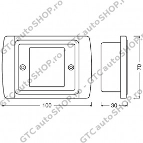 Suport pentru display LCD invertoare Osram