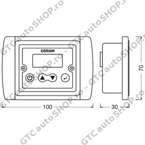 Display LCD pentru invertoarele Osram