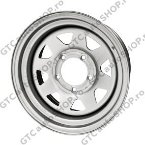 Janta DOTZ Dakar 15x7J, 5x139.7, ET-12 Silver Suzuki