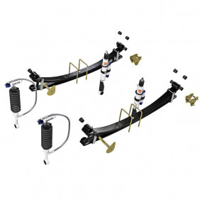 Suspensie - Kit complet Terrain Tamer PRO cu rezervor reglabile +4/5cm Navara D40 2005-2015