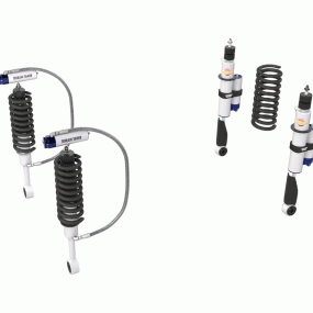 Suspensie - Kit Terrain Tamer PRO cu rezervor reglabile +4/5cm Navara NP300/D23 arcuri elicoidale