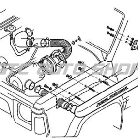 Snorkel Safari Nissan Patrol Y60 4.2L Diesel