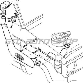 Snorkel Safari Land Cruiser 70 dupa 2007 diesel