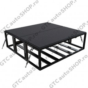 Sistem de stocare asimetric pentru 4 cutii Wolf Pack Pro Front Runner