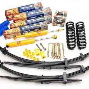 Suspensie - Kit complet Terrain Tamer TGS +4cm, Navara D40 2005 - 2015