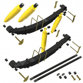 Suspensie - Kit complet Terrain Tamer TGS +5cm, Navara D21 1986-1997