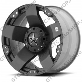 Janta aliaj XD Series Rockstar XD775 17x8J, 5x127, ET+10 JEEP WRANGLER JK Black