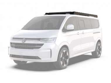 Portbagaj Front Runner Slimsport Volkswagen T7 Transporter Caravelle SWB (2025-prezent) cu montare Osram VX1000-CB SR