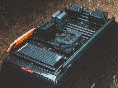 Volkswagen Crafter (L3H2/ MWB/Standard Roof) (2017-Prezent) Slimpro Roof Rack Kit