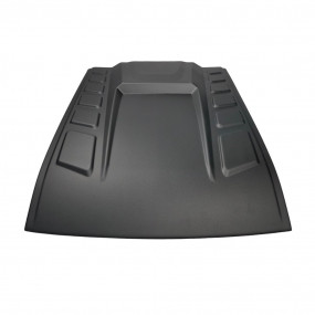 Ornament capotă negru, plastic ABS, Mitsubishi L200 (2019+) Safari