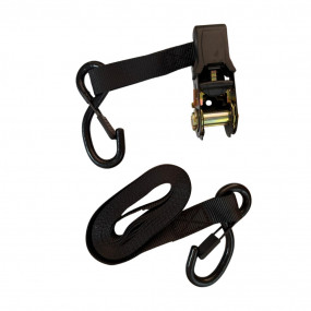 Set (4 buc.) chingi ancorare cu clichet 4,5 m, 500/1000 kg, fixare încărcături, EMD4x4