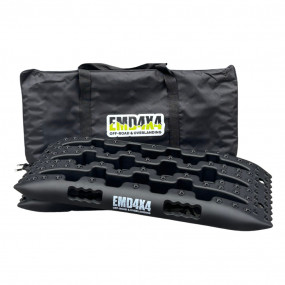 Set rampe de tracțiune off-road pentru ATV și vehicule mici, recuperare din noroi, nisip și zăpadă, 69×27 cm, husă inclusă, EMD4x4