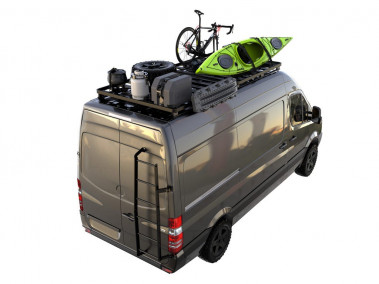Mercedes-Benz Sprinter 2Gen/3Gen 170in/L3/LWB ampatament fără șine OEM (2006-prezent) Slimline II Roof Rack Kit / Înalt