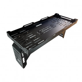 Suport multifuncțional pentru accesorii pe roată de rezervă, Negru, AQM4WD