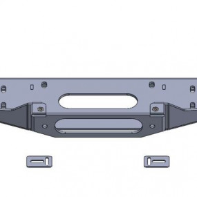 Suport troliu dedicat Ford Ranger Raptor 2023+ Motor 2.0 Diesel AQM-PWD30